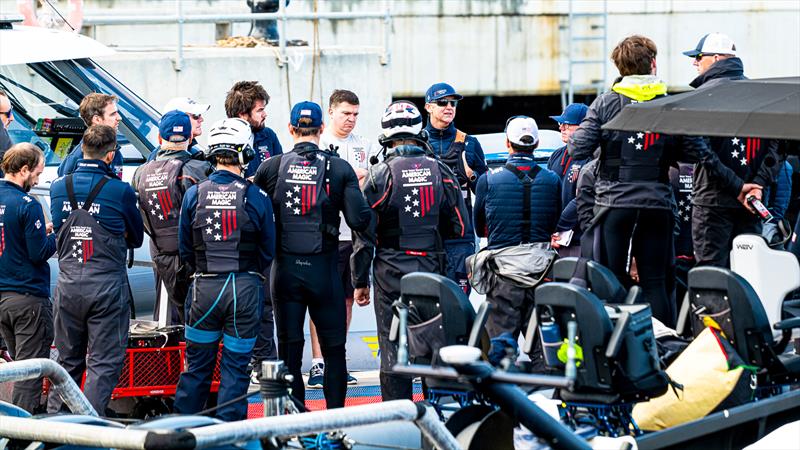 American Magic - AC75 - Day 53 - Barcelona - November 21, 2023 - photo © Ugo Fonolla / America's Cup