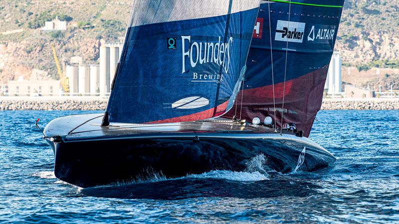 American Magic - AC75 - Day 53 - Barcelona - November 21, 2023 photo copyright Ugo Fonolla / America's Cup taken at New York Yacht Club and featuring the AC75 class