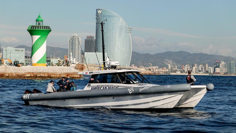 American Magic - AC75 - Day 53 - Barcelona - November 21, 2023 - photo © Ugo Fonolla / America's Cup
