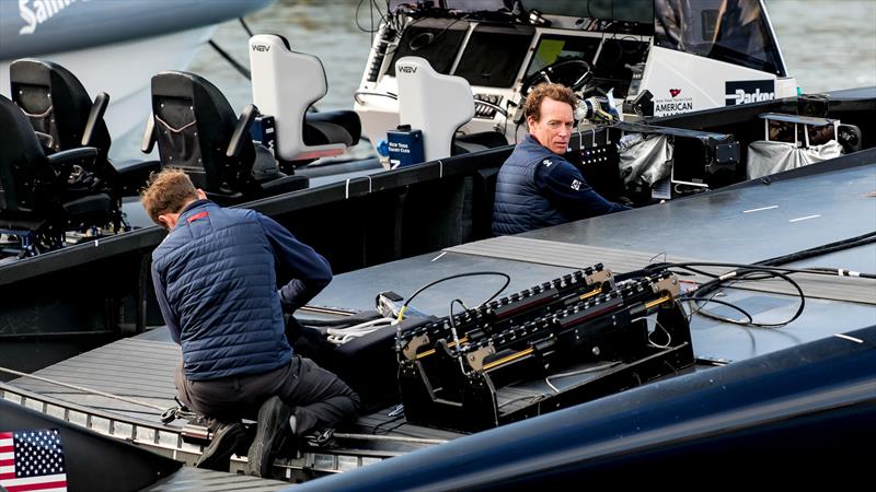 American Magic - AC75 - Day 56 - Barcelona - December 6, 2023 - photo © Ugo Fonolla / America's Cup