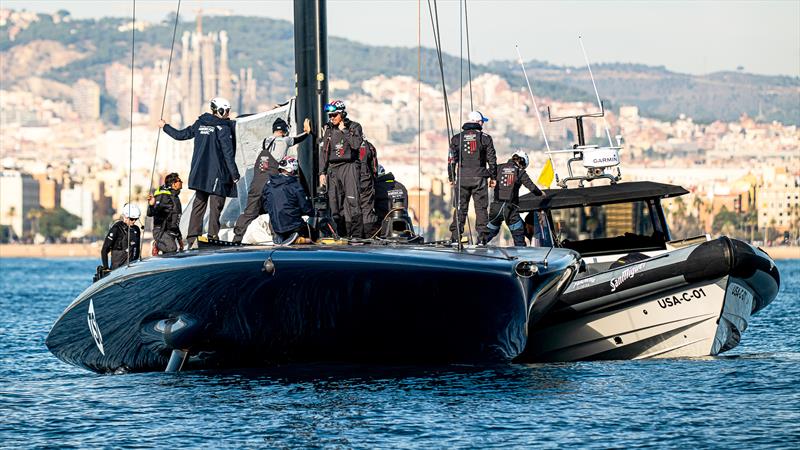 American Magic - AC75 - Day 56 - Barcelona - December 6, 2023 - photo © Ugo Fonolla / America's Cup