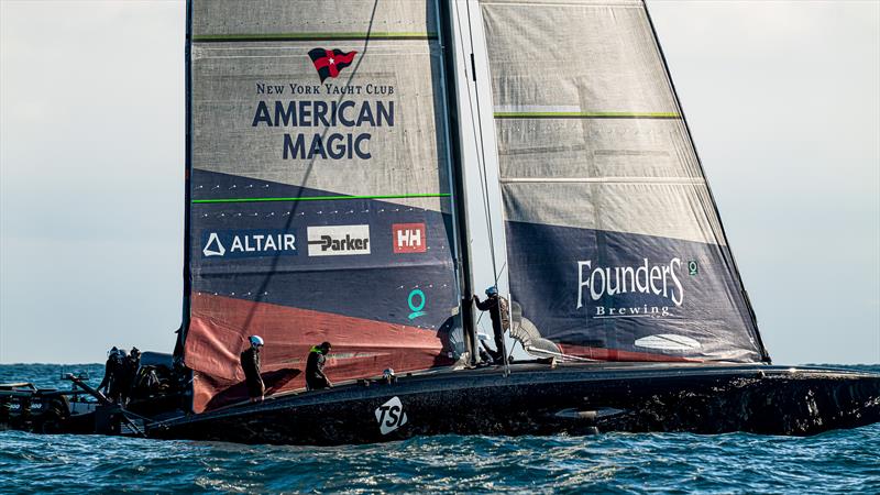 American Magic - AC75 - Day 56 - Barcelona - December 6, 2023 - photo © Ugo Fonolla / America's Cup