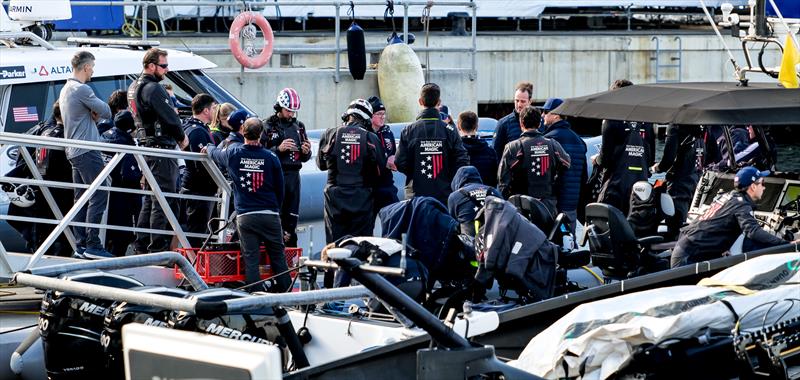 American Magic - AC75 - Day 56 - Barcelona - December 6, 2023 - photo © Ugo Fonolla / America's Cup