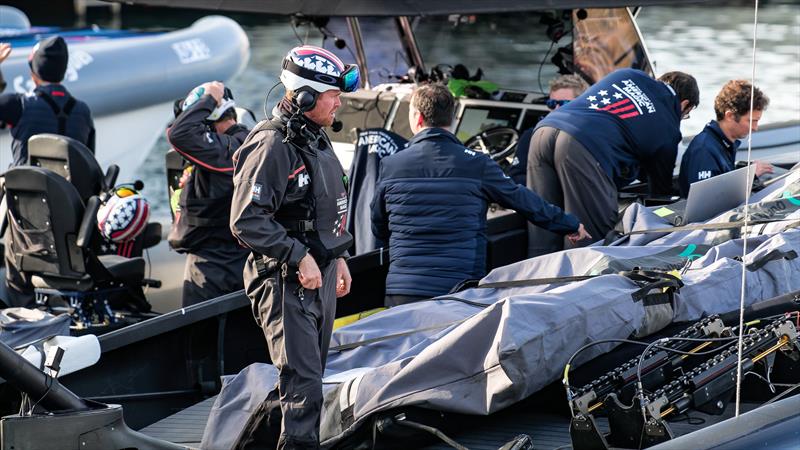 American Magic - AC75 - Day 57 - Barcelona - December 7, 2023 - photo © Ugo Fonolla / America's Cup