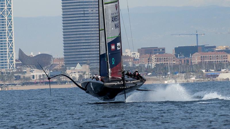 American Magic - AC75 - Day 57 - Barcelona - December 7, 2023 - photo © Ugo Fonolla / America's Cup