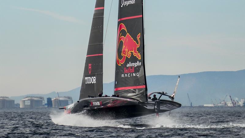 Alinghi Red Bull Racing - AC75 - Day 105 - Barcelona - December 11, 2023 - photo © Alex Carabi / America's Cup