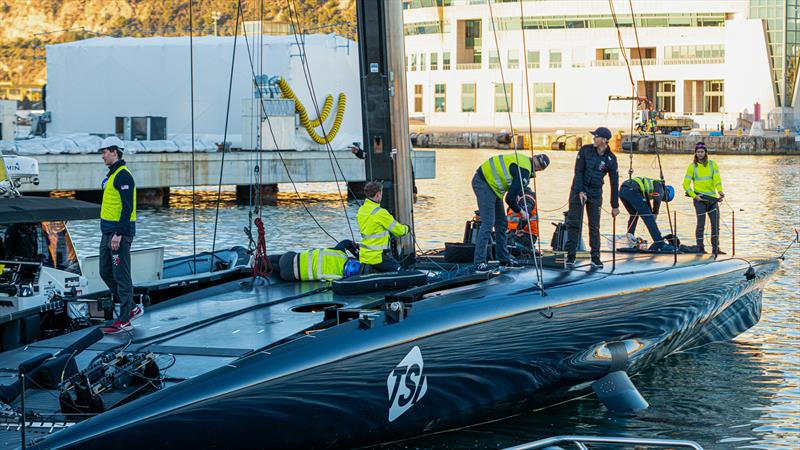 American Magic - AC75 - Day 60 - Barcelona - December 15, 2023 - photo © Ugo Fonolla / America's Cup