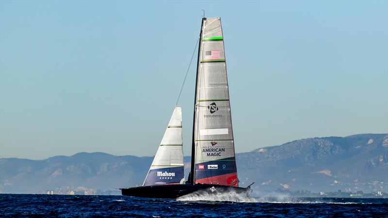 American Magic - AC75 - Day 62 - Barcelona - December 19, 2023 - photo © Ugo Fonolla / America's Cup