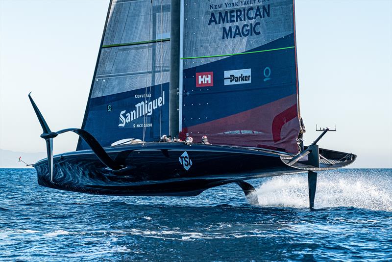 American Magic - AC75 - Day 62 - Barcelona - December 19, 2023 - photo © Ugo Fonolla / America's Cup