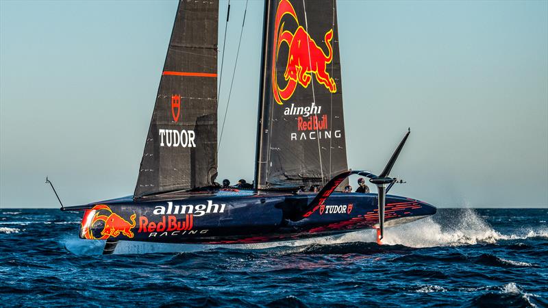 Alinghi Red Bull Racing - AC75 - Day 107 - Barcelona - December 14, 2023 - photo © Alex Carabi / America's Cup