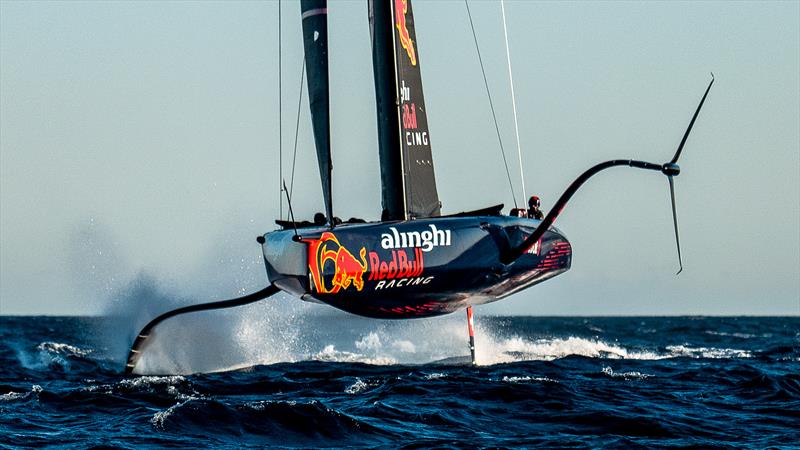Alinghi Red Bull Racing - AC75 - Day 107 - Barcelona - December 14, 2023 - photo © Alex Carabi / America's Cup