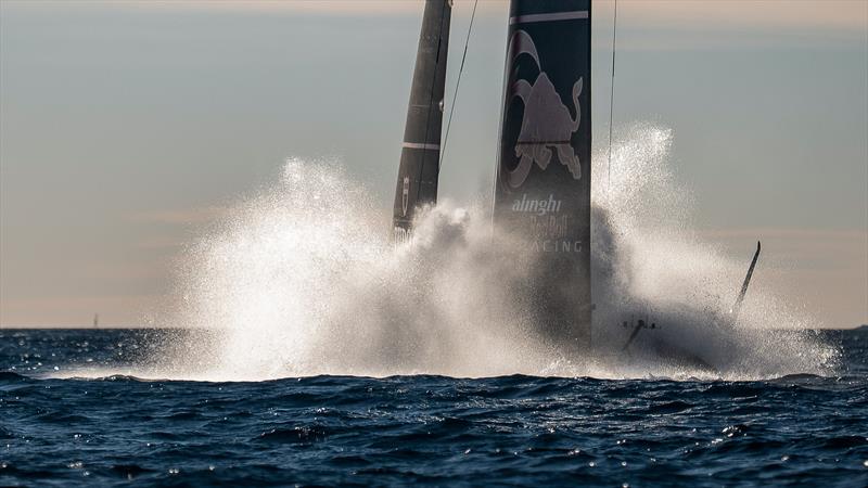 Alinghi Red Bull Racing - AC75 - Day 107 - Barcelona - December 14, 2023 - photo © Alex Carabi / America's Cup
