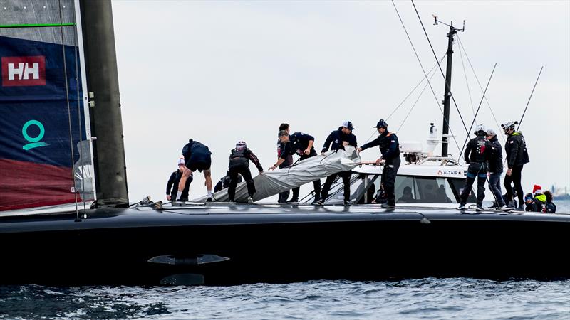 American Magic - AC75 - Day 59 - Barcelona - December 13, 2023 - photo © Ugo Fonolla / America's Cup