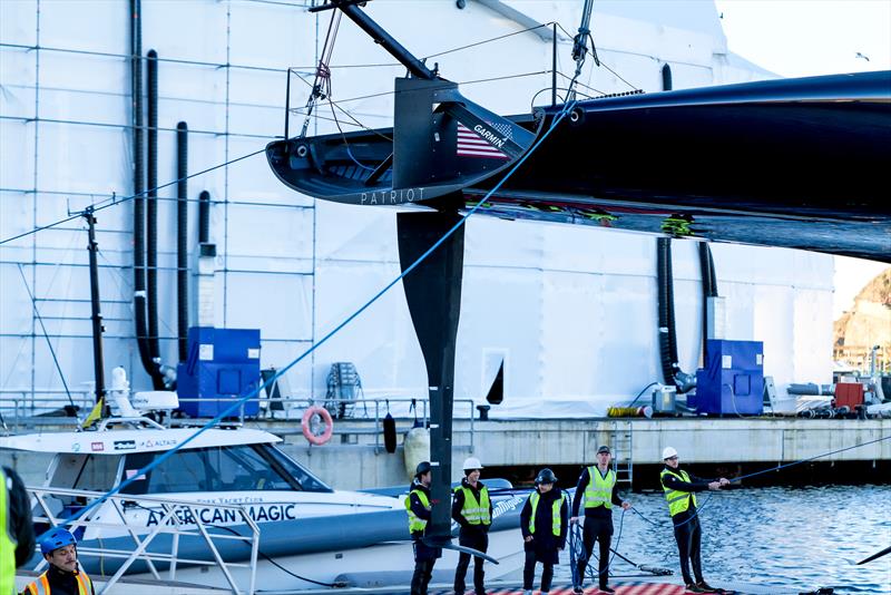 American Magic - AC75 - Day 63 - Barcelona - January 6, 2023 - photo © Ugo Fonolla / America's Cup