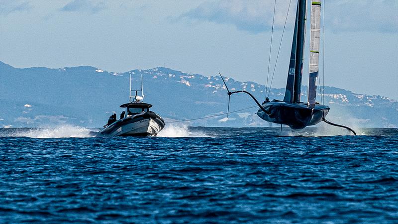 American Magic - AC75 - Day 63 - Barcelona - January 6, 2023 - photo © Ugo Fonolla / America's Cup