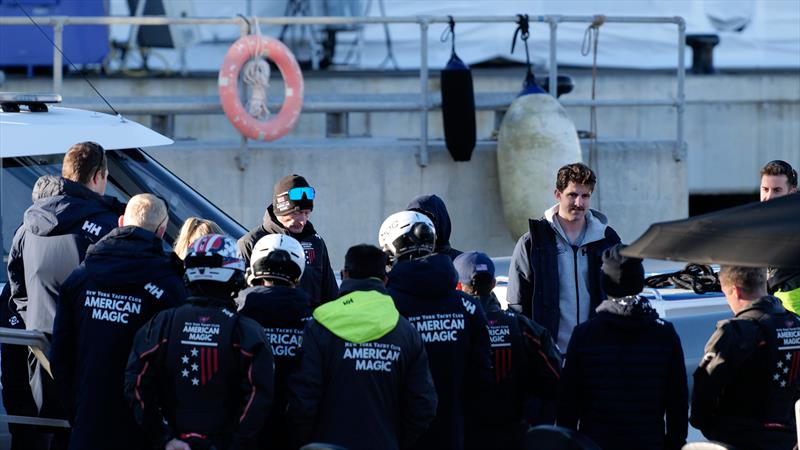 American Magic - AC75 - Day 64 - Barcelona - January 8, 2023 - photo © Ugo Fonolla / America's Cup