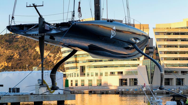 American Magic - AC75 - Day 64 - Barcelona - January 8, 2023 - photo © Ugo Fonolla / America's Cup