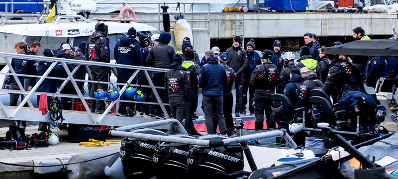 American Magic - AC75 - Day 65 - Barcelona - January 9, 2023 - photo © Ugo Fonolla / America's Cup