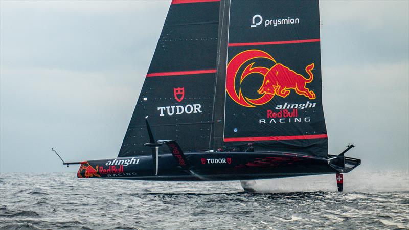 Alinghi Red Bull Racing - AC75 - Day 109 - Barcelona - January 10, 2024 - photo © Alex Carabi / America's Cup