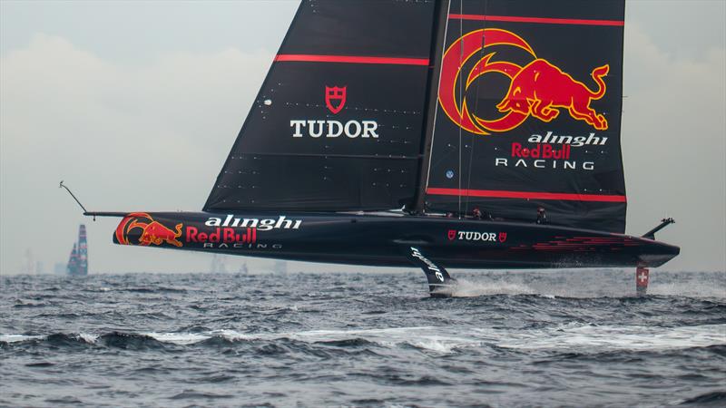 Alinghi Red Bull Racing - AC75 - Day 109 - Barcelona - January 10, 2024 - photo © Alex Carabi / America's Cup