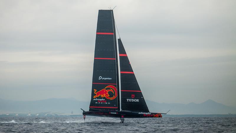 Alinghi Red Bull Racing - AC75 - Day 109 - Barcelona - January 10, 2024 - photo © Alex Carabi / America's Cup