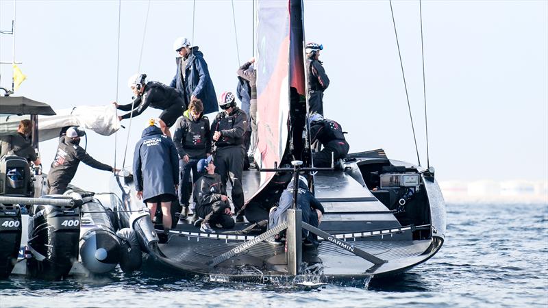 American Magic - AC75 - Day 68 - Barcelona - January 17, 2023 - photo © Ugo Fonolla / America's Cup