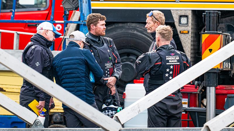 American Magic - AC75 - Day 68 - Barcelona - January 17, 2023 - photo © Ugo Fonolla / America's Cup