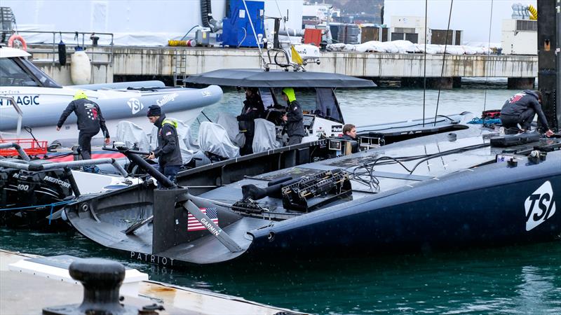 American Magic - AC75 - Day 69 - Barcelona - January 19, 2023 - photo © Ugo Fonolla / America's Cup