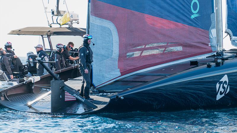 American Magic - AC75 - Day 70 - Barcelona - January 22, 2023 - photo © Ugo Fonolla / America's Cup