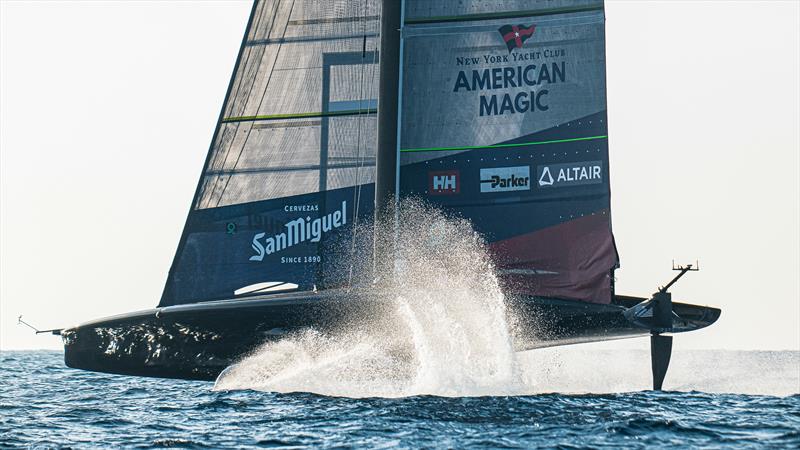 American Magic - AC75 - Day 71 - Barcelona - January 23, 2023 - photo © Ugo Fonolla / America's Cup