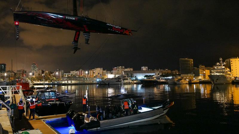 Alinghi Red Bull Racing - AC75 - Day 113 - Barcelona - January 30, 2024 - photo © Alex Carabi / America's Cup