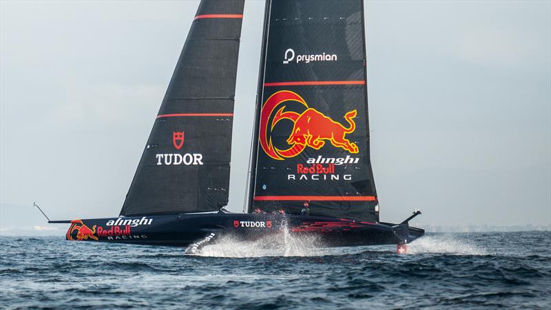 Alinghi Red Bull Racing - AC75 - Day 113 - Barcelona - January 30, 2024 - photo © Alex Carabi / America's Cup