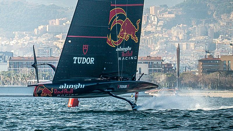 Alinghi Red Bull Racing - AC75 - Day 117 - Barcelona - February 7, 2024 - photo © Alex Carabi / America's Cup