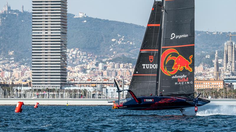 Alinghi Red Bull Racing - AC75 - Day 118 - Barcelona - February 8, 2024 - photo © Alex Carabi / America's Cup