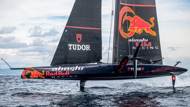 Alinghi Red Bull Racing - AC75 - Day 120 - Barcelona - February 26, 2024 - photo © Alex Carabi / America's Cup