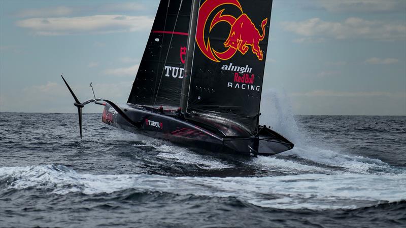 Alinghi Red Bull Racing - AC75 - Day 120 - Barcelona - February 26, 2024 - photo © Alex Carabi / America's Cup