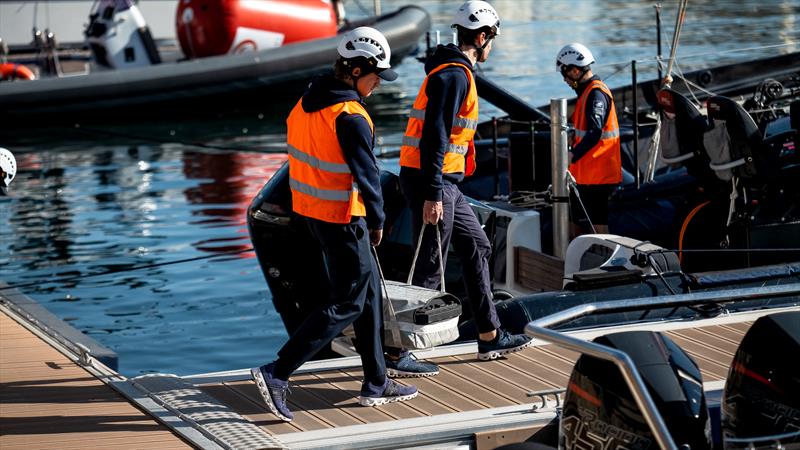 Alinghi Red Bull Racing - AC75 - Day 122 - Barcelona - February 29, 2024 - photo © Alex Carabi / America's Cup