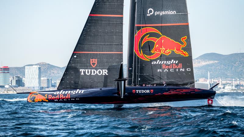 Alinghi Red Bull Racing - AC75 - Day 122 - Barcelona - February 29, 2024 - photo © Alex Carabi / America's Cup