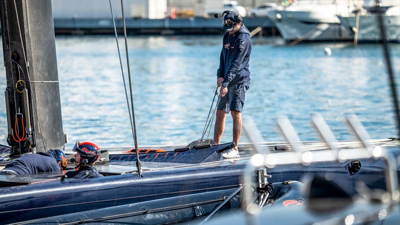 Alinghi Red Bull Racing - AC75 - Day 122 - Barcelona - February 29, 2024 - photo © Alex Carabi / America's Cup