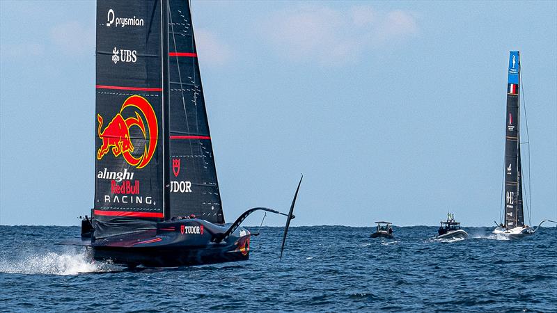 Alinghi Red Bull Racing- AC75 - Day 5 - April 23, 2024 - Barcelona - photo © Ugo Fonolla / America's Cup