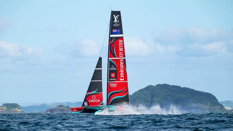 Emirates Team New Zealand- AC75 - Day 10 - April 26, 2024 - Auckland - photo © Sam Thom / America's Cup