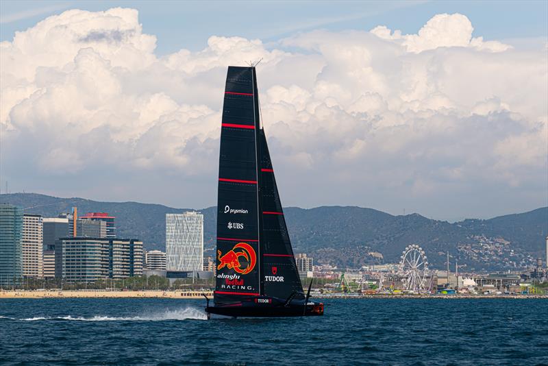 Alinghi Red Bull Racing- AC75 - Day 7 - April 26, 2024 - Barcelona - photo © Ugo Fonolla / America's Cup