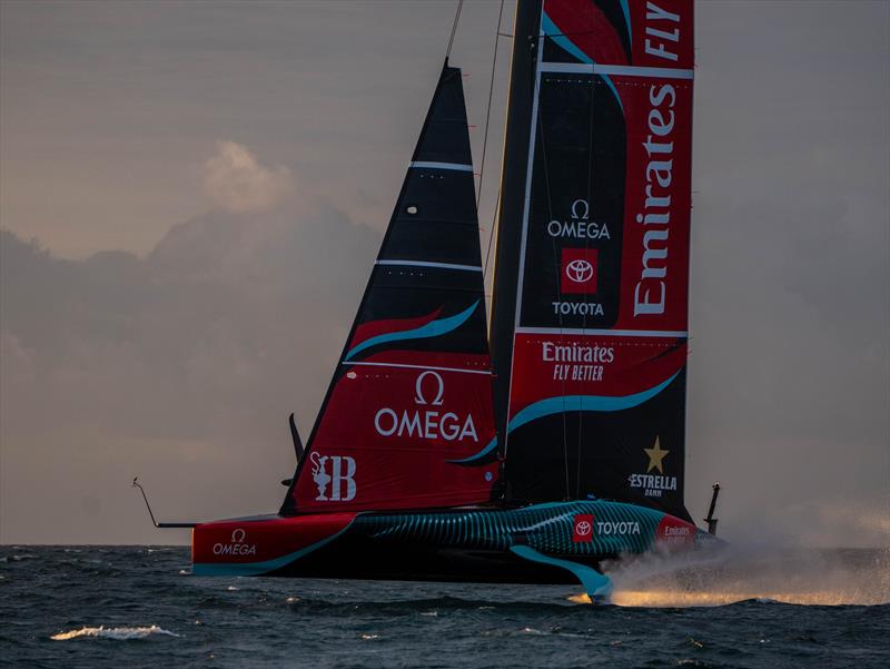  Emirates Team New Zealand - AC75 - Day 9 - April 25, 2024 - Auckland - photo © James Somerset / Emirates Team New Zealand