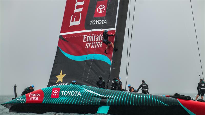 Emirates Team New Zealand- AC75 - Day 12 - April 29, 2024 - Auckland - photo © Sam Thom / America's Cup