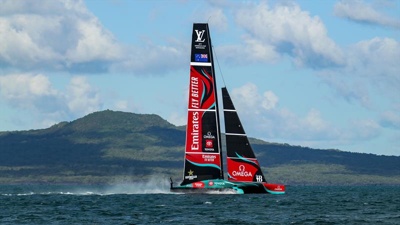 Emirates Team New Zealand - AC75 - Day 14 - April 30, 2024 - Auckland - photo © Sam Thom / America's Cup