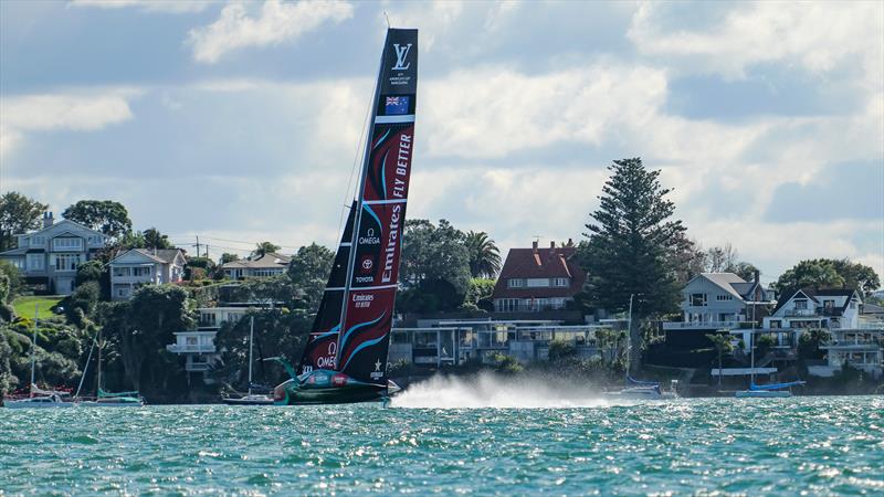 Emirates Team New Zealand - AC75 - Day 14 - April 30, 2024 - Auckland - photo © Sam Thom / America's Cup