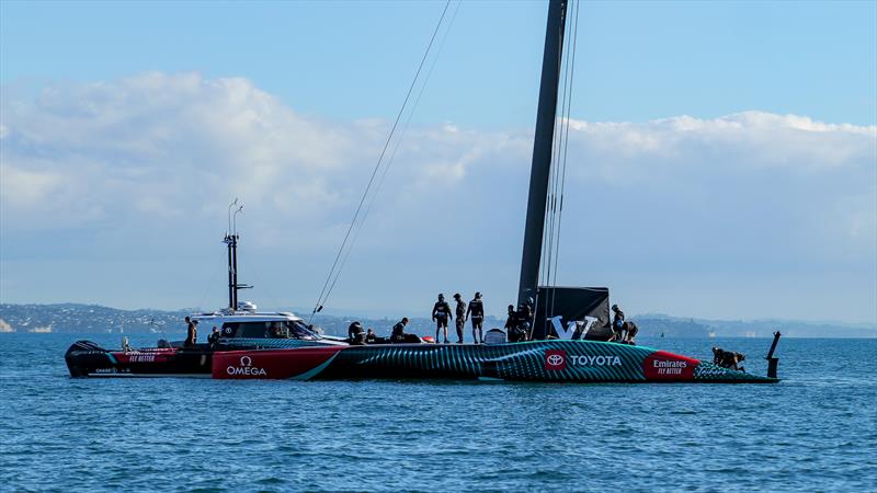 Emirates Team New Zealand - AC75 - Day 14 - April 30, 2024 - Auckland - photo © Sam Thom / America's Cup