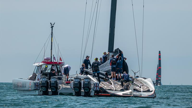 INEOS Britannia - AC75 - Day 4 - May 1, 2024 - Barcelona - photo © Job Vermeulen / America's Cup