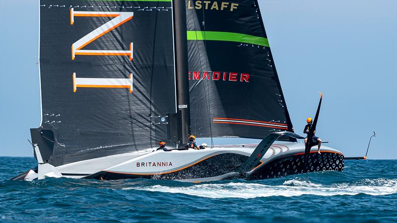 INEOS Britannia - AC75 - Day 4 - May 1, 2024 - Barcelona - photo © Job Vermeulen / America's Cup