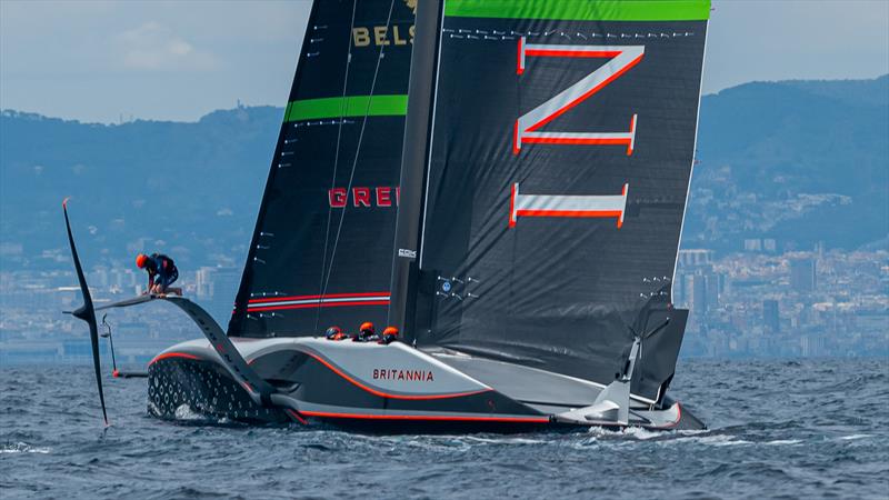 INEOS Britannia - AC75 - Day 4 - May 1, 2024 - Barcelona - photo © Job Vermeulen / America's Cup